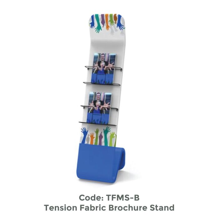 Tension Fabric Brochure Stand
