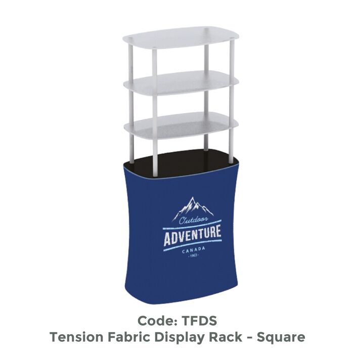 Tension Fabric Display Rack - Square