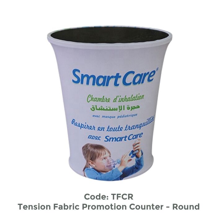 Tension Fabric Promotion Counter - Round