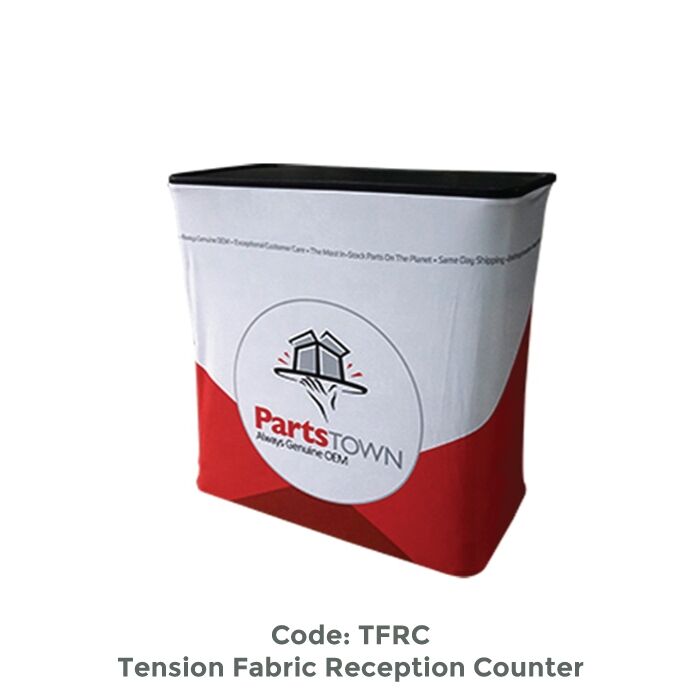 Tension Fabric Reception Counter